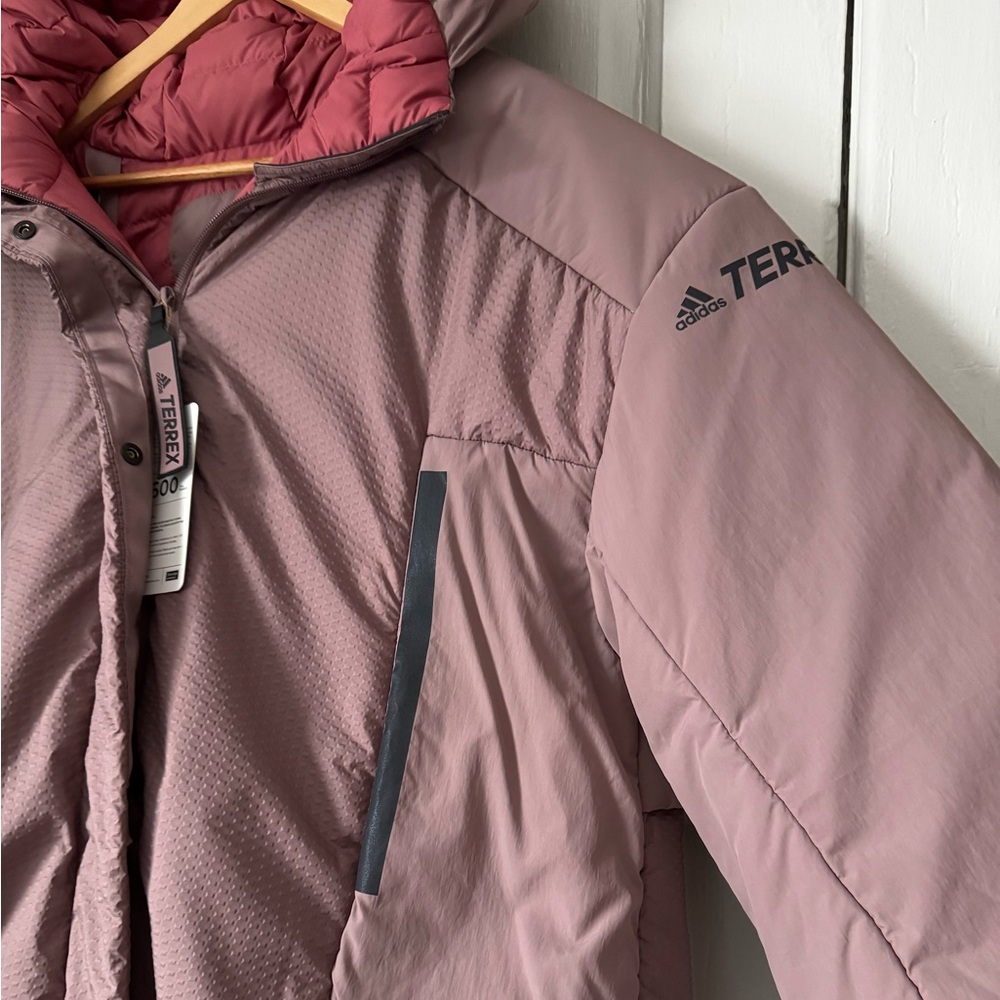 Terrex hyper dry winter coat. 100% down NWT